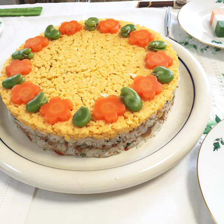 春のケーキ寿司